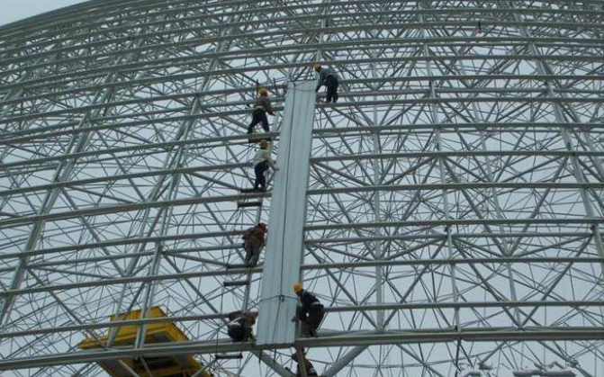 遵化网架装配好以后应当留神哪八项验收事件